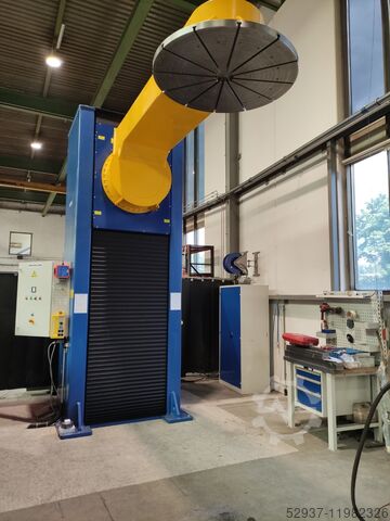 Περιστρεφόμενο τραπέζι/ τραπέζι συγκόλλησης/ χειριστής Heinrichsglück - Mechacon MH3.000-L2.500-P1.200