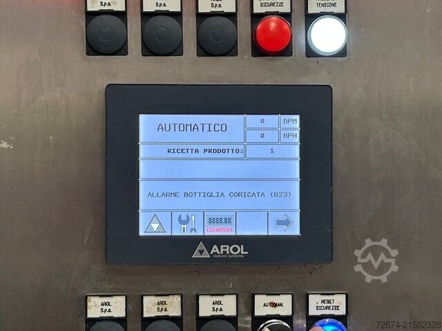 Envasadora de tapas Arol Kamma PKV
