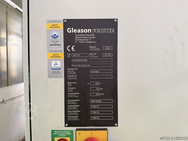 Μηχανή Power Skiving για οδοντωτούς τροχούς Gleason-Pfauter 300 PS