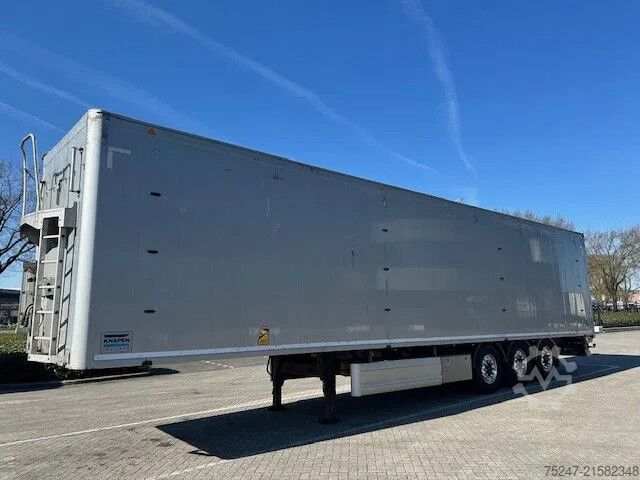 Μετακίνηση δαπέδου Knapen Trailers K100 K100 - 92m3 Liftachse Alcoa Agrar