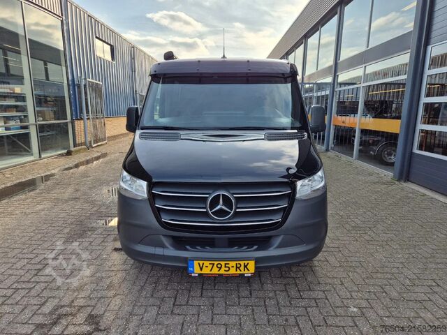 Bestelwagen dubbele cabine Mercedes-Benz Sprinter 314 CDI L2H1 DC 5 Zits Huif Euro 6