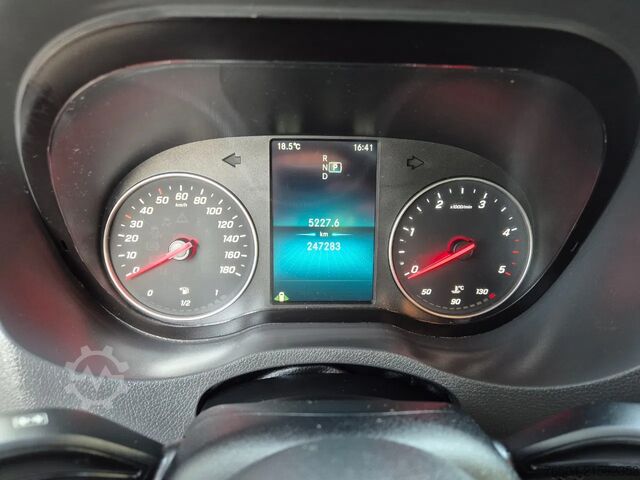 Bestelwagen dubbele cabine Mercedes-Benz Sprinter 314 CDI L2H1 DC 5 Zits Huif Euro 6