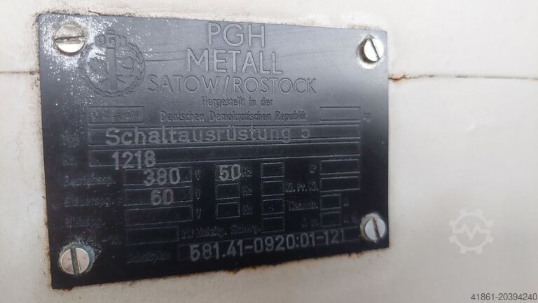 Hydraulische éénkolomspers ZEULENRODA PYE 100 S-1 M