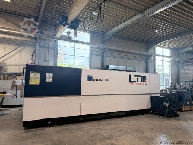 Laserskæremaskine, TruLaser 5040 Trumpf TruLaser 5040 Fiber L69