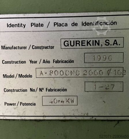 Tokarka uniwersalna Gurutzpe 
