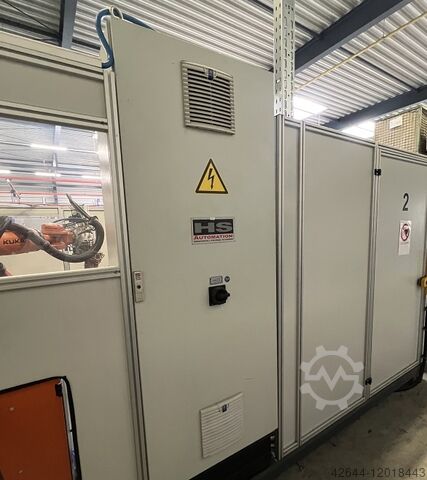 Komplet svejsecelle med svejserobot KUKA + Dalex + HS KR 150 R2700 extra +