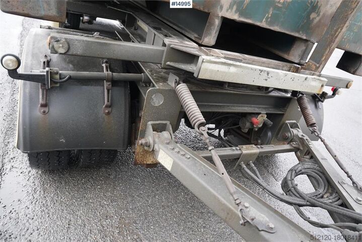 Containertransport Wilco Container Trailer.