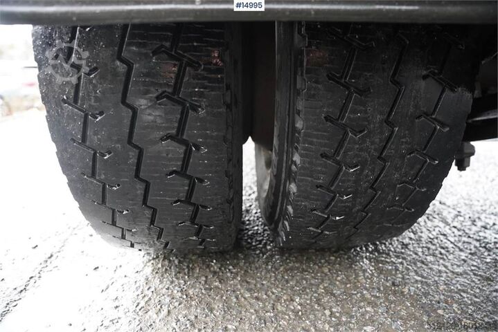 Containertransport Wilco Container Trailer.