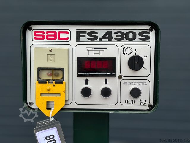 SAC FS 430.S planer and planer SAC FS 430.S