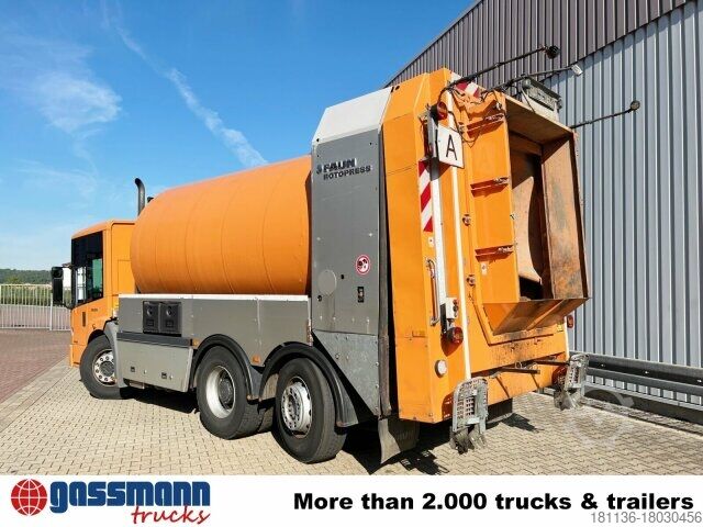Camión de la basura Mercedes-Benz Econic 2629 L/NLA 6x2/4, EEV, Lenkachse, FAUN