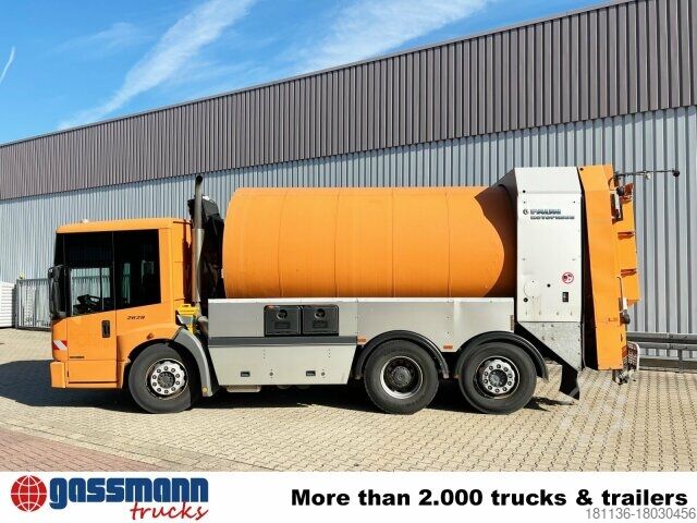 Camión de la basura Mercedes-Benz Econic 2629 L/NLA 6x2/4, EEV, Lenkachse, FAUN