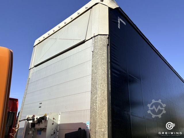 Open semitrailer with tarp SCHMITZ CARGOBULL Curtainsider Mega XL, lifting/sliding roof