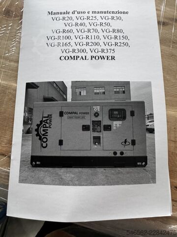 100 kW dieselgenerator – 125 kVA Compal Power VG-R100