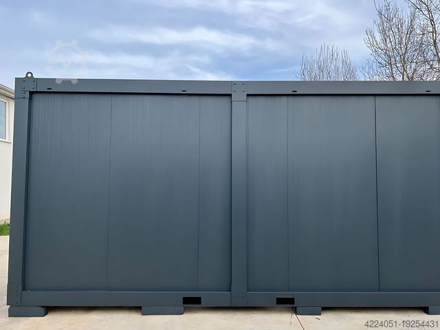 Wooncontainer Wolf Tiny Wohncontainer|Baucontainer Black Diamond