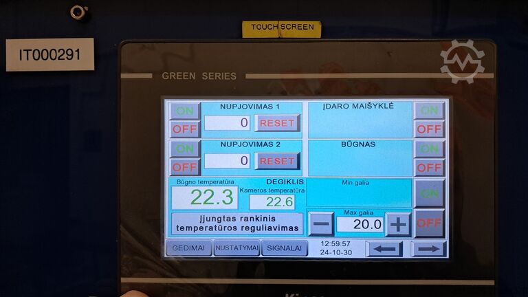 Automatyczna maszyna do wypieku rurek waflowych Gemni GI-2R-100