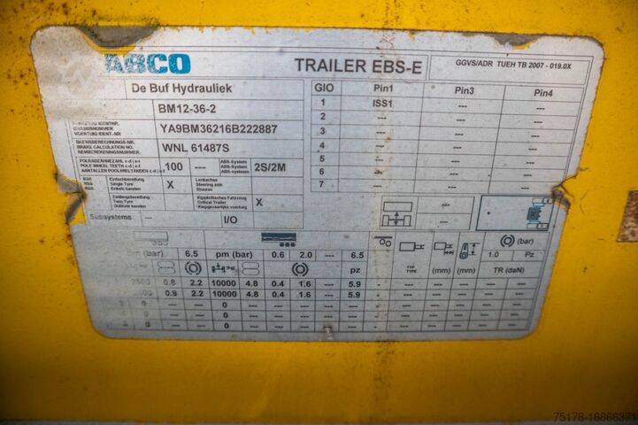 Mixeur DE BUF BETON MIXER/MALAXEUR/MISCHER 12M3