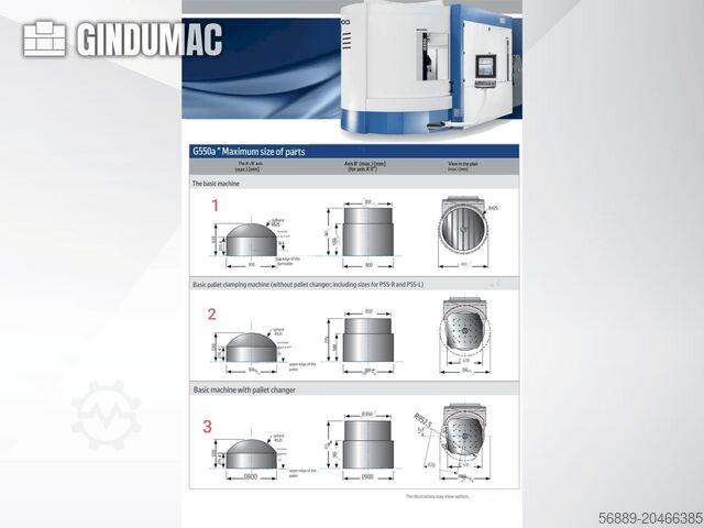 Universeel bewerkingscentrum GROB G550a