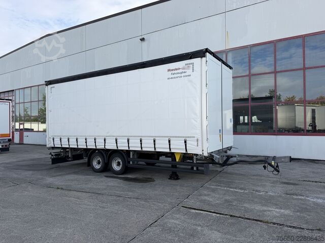 Remorque ouverte avec bâche Möslein TPW 105 D  Tandem- Planenanhänger