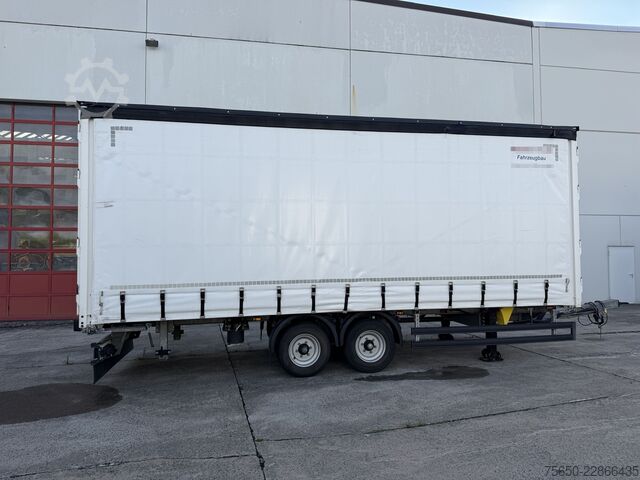 Remorque ouverte avec bâche Möslein TPW 105 D  Tandem- Planenanhänger