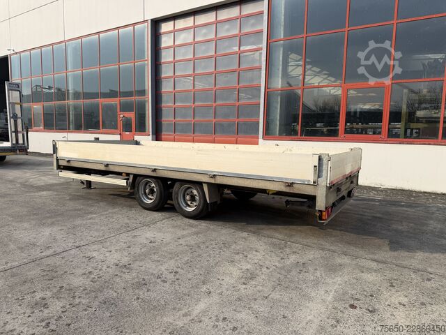 Remorque porte-engins surbaissée Humbaur B6AG  Tandempritsche- Tieflader
