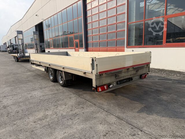 Remorque porte-engins surbaissée Humbaur B6AG  Tandempritsche- Tieflader