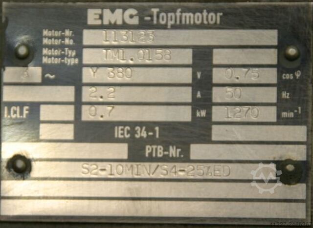 Elektrikli aktüatörler EMG Drehmo D120-A-10
