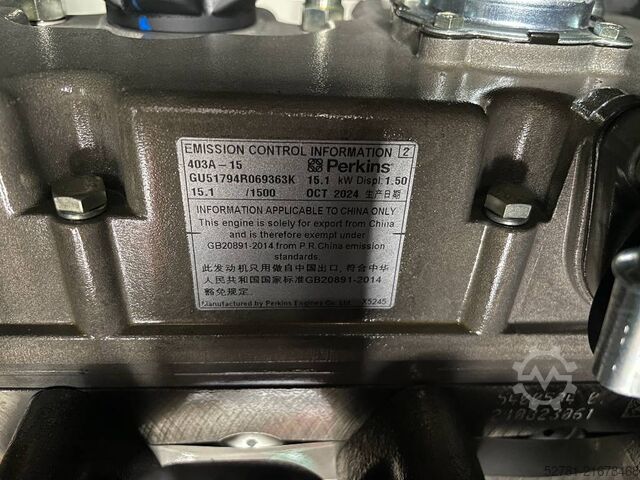 Agrega Perkins 403A-15G2 - 17 kVA Generator - DPX-19800.1