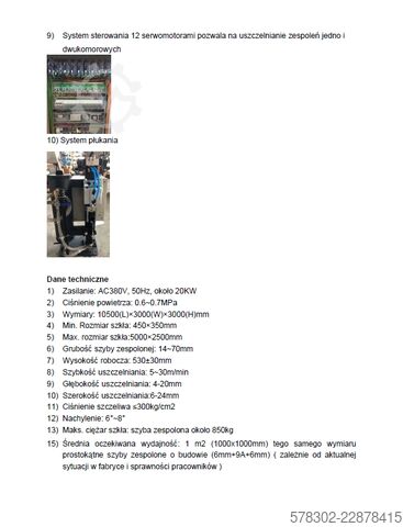 Linea per la produzione di vetrocamera BOZA 