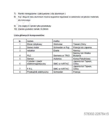 Linea per la produzione di vetrocamera BOZA 