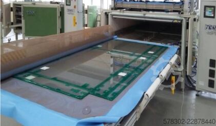 Ugn för laminering av glas TEMA 