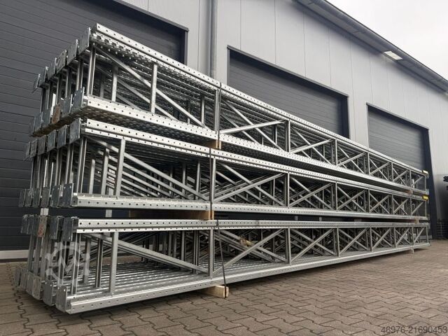 Hoogbouwmagazijn Palletrek staanders Meta (Thyssen) Multipal S Abm.: 7.000 x 500 mm
