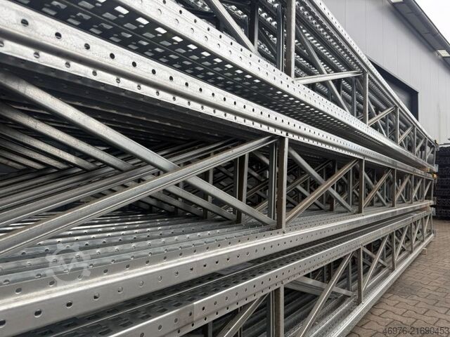 Hoogbouwmagazijn Palletrek staanders Meta (Thyssen) Multipal S Abm.: 7.000 x 500 mm