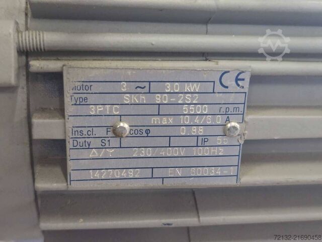 Blower VENTUR tekniska ab HPB-F-040-300T / SKh90-2S2