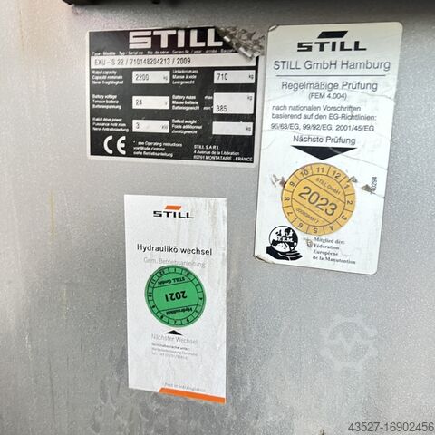 Løftevogn - elektrisk STILL Still EXU-S 22 Niederhubwagen