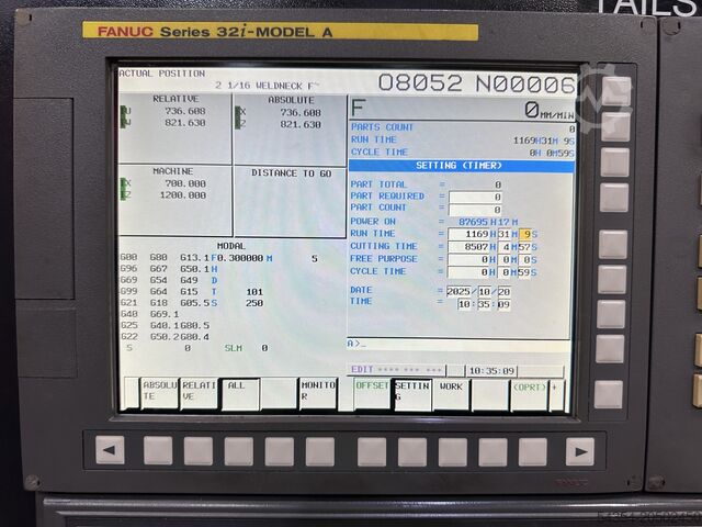 CNC turning and milling center Doosan Puma 700L