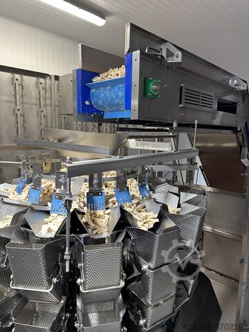 Weighing and bagging line Ishida and PFM