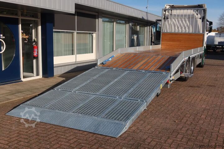 Autószállító Scania R500 NGS Machine oprijwagen Stuur as.