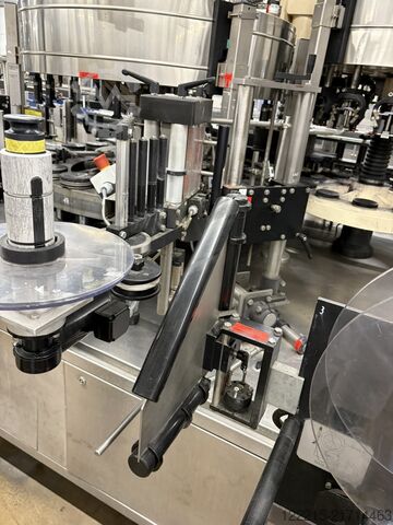 Krones Autocol 1200-20TA rotuladora para etiquetas autoadesivas (2000) Krones Etikettierer für Selbstklebeetiketten