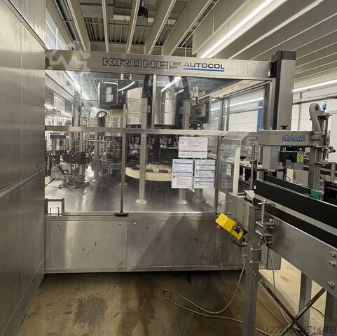 Krones Autocol 1200-20TA rotuladora para etiquetas autoadesivas (2000) Krones Etikettierer für Selbstklebeetiketten