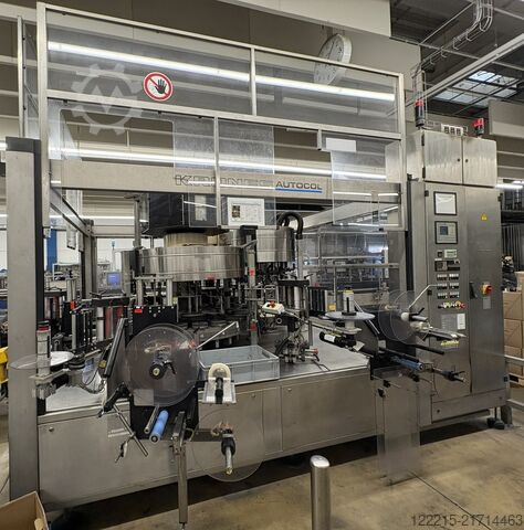 Krones Autocol 1200-20TA rotuladora para etiquetas autoadesivas (2000) Krones Etikettierer für Selbstklebeetiketten