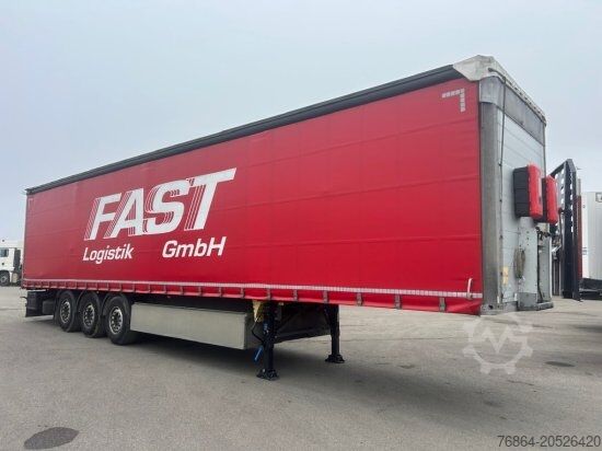 Otevřený návěs s plachtou KRONE SD, EDSCHA-VERDECK, XL-ZERTIFIKAT