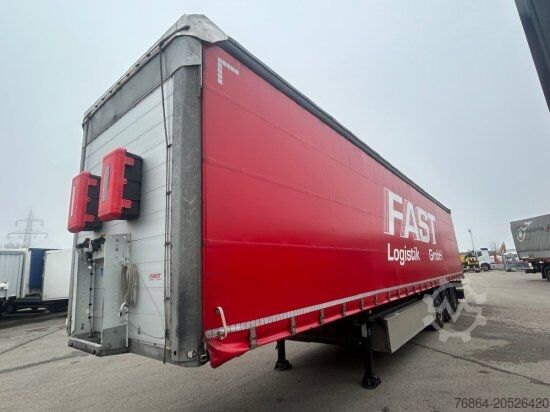 Otevřený návěs s plachtou KRONE SD, EDSCHA-VERDECK, XL-ZERTIFIKAT