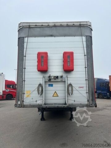 Otevřený návěs s plachtou KRONE SD, EDSCHA-VERDECK, XL-ZERTIFIKAT