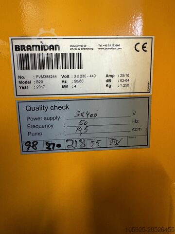 Περιστρεφόμενη πρέσα απορριμμάτων Bramidan B20 Bramidan B20