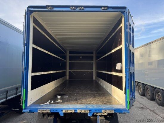 Remorcă cu șasiu interschimbabil KRONE KOFFER-WECHSELBRüCKE  DRY BOX WK 7,3 STG, NEUWERTIG