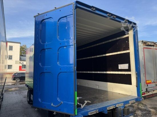 Remorcă cu șasiu interschimbabil KRONE KOFFER-WECHSELBRüCKE  DRY BOX WK 7,3 STG, NEUWERTIG