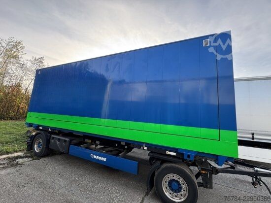 Remorcă cu șasiu interschimbabil KRONE KOFFER-WECHSELBRüCKE  DRY BOX WK 7,3 STG, NEUWERTIG