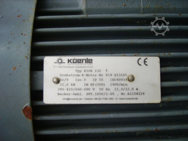 Zijkanaalventilator Küenle K10R 132