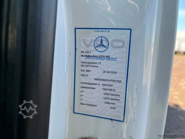 Furgão de painéis Mercedes-Benz SPRINTER, 516 CDI KASSEVOGN R2 2.2 BLuetec