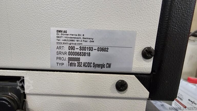 Schweißroboter Valk Welding Panasonic TM 1400 G3 + EWM Tetrix 352 AC